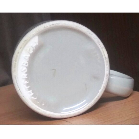 Waechtersbach Spain Mug Alligators Crocodiles Gators Embossed design Ceramic VTG - Picture 7 of 8